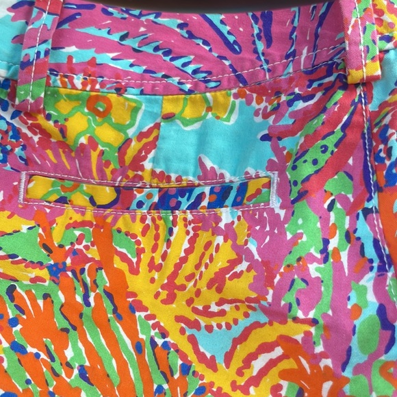 Lilly Pulitzer Callahan 5” Short Fishing For Compliments Size 4 - Picture 12 of 12